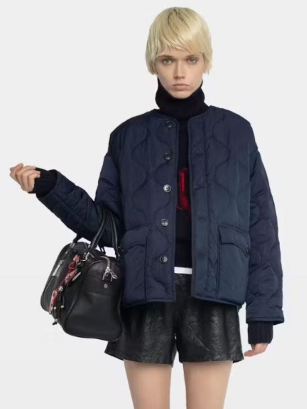 Zadig & Voltaire Bunji Soft Quilted Parka